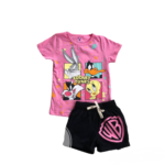 بيجامه نص كم قطن بناتى