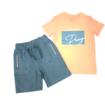 بيجامه بيبي نص كم قطن أولادي