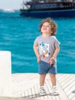 بيجامه نص كم قطن اولادى  