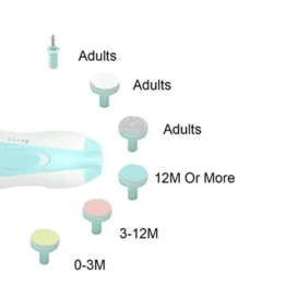 مبرد اظافر كهربائى للاطفال حديثى الولادة
