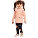 بيجامه قطن خريفى بناتى