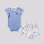 بيجامة بدى نص كم شورت جانجل فل مون 