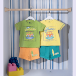 بيجامة نص كم صيفى اولادى