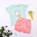 بيجامه بيبى صيفى بناتى