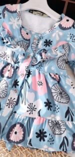 فستان اطفال بناتى خريفى