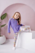 بيجامة خريفى ثعلب مجسم بناتى