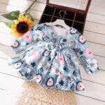 فستان اطفال بناتى خريفى