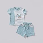 بيجامة بدى نص كم شورت تراكتر فل مون