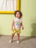 بيجامة بيبى بناتى صيفى