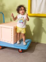 بيجامة بيبى بناتى صيفى