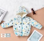 جاكيت مشجر مبطن فرو وتر بروف