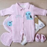 طقم 4 قطع جكار مبطن فرو شكل سلحفاة