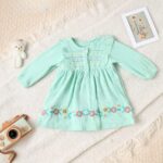 فستان قطيفه بناتى