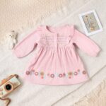 فستان قطيفه بناتى