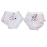 بانتى بيبي ابيض مطبوع جونيور