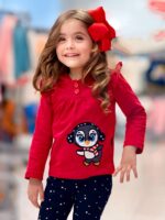 طقم خريفى بناتى