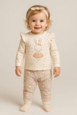 طقم فل مون قطعتين كم ارنب