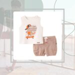 طقم اولادى نص كم شورت