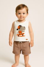 طقم اولادى كت شورت