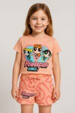 طقم بناتى صيفي Powerpuff Girls