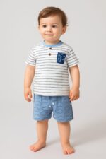 طقم شورت و تيشرت هنى بن فل مون