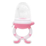 عضاضة فواكه سيليكون و 3غيارات حلمة – Safari Baby