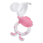 عضاضة فواكه سيليكون و 3غيارات حلمة – Safari Baby