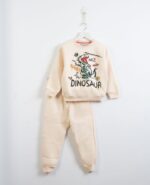 طقم أولادي شتوي ديناصور