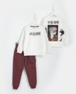 طقم أولادي شتوي انمى