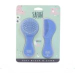 طقم فرشة ومشط للأطفال – Safari Baby