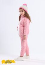 طقم بناتي شتوي 3 قطع