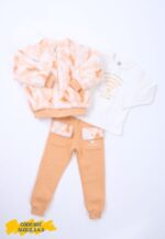 طقم بناتي ميلتون شتوي كامل 3 قطع