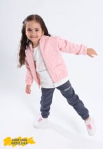 طقم بناتي شتوي 3 قطع