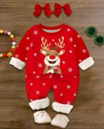 ⁦طقم كريسماس للاطفال غزال ضاحك شى ان⁩ - الصورة ⁦6⁩