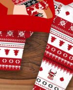 طقم كريسماس للاطفال غزال جنب شى ان