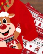 طقم كريسماس للاطفال غزال جنب شى ان