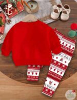 طقم كريسماس للاطفال غزال جنب شى ان