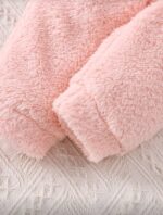 ⁦طقم شتوي بناتي فرو ناعم للأطفال شى ان⁩ - الصورة ⁦7⁩