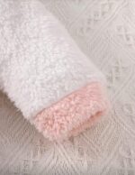 ⁦طقم شتوي بناتي فرو ناعم للأطفال شى ان⁩ - الصورة ⁦6⁩