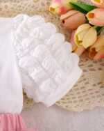 فستان بناتي نص كم أنيق شى ان