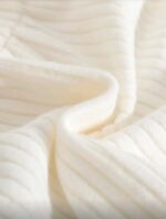 فستان بناتي ابيض شتوي قلب من شى ان