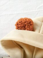 طقم سالوبيت أطفال شتوي بتصميم دب شى ان