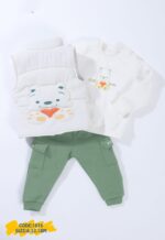 طقم Teddy Bear الشتوي للأطفال 3 قطع