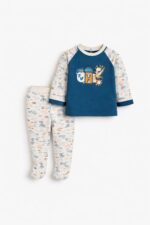 بيجامه قطن خريفى جونيور