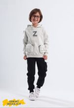 طقم أولادي كاجوال بغطاء رأس