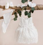 فستان سبوع ابيض