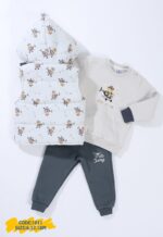 طقم أولادي شتوي 3 قطع