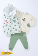 طقم أولادي شتوي 3 قطع