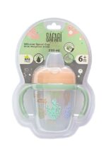 كوب تدريب بماصه سيليكون بثقل+6 شهور– Safari Baby