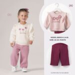 طقم بيبي بناتي شتوي